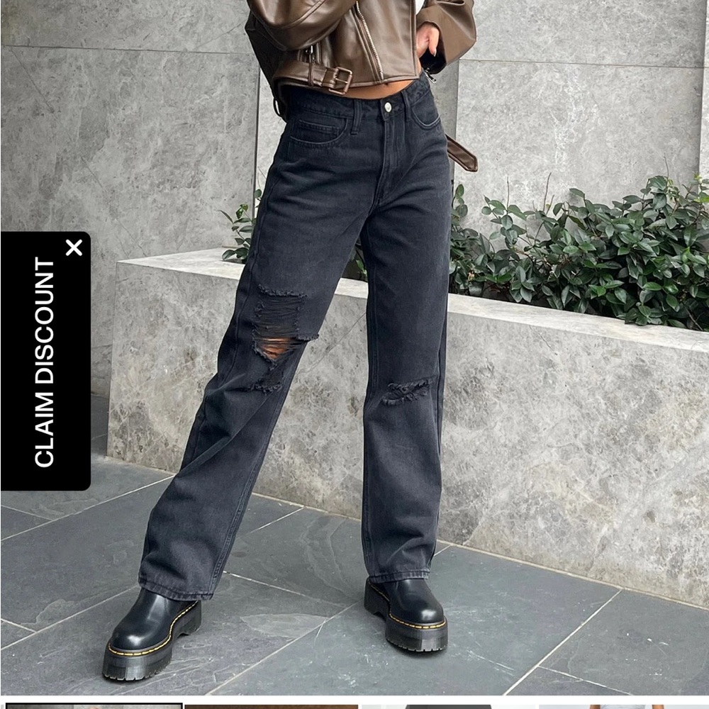 PRINCESS POLLY HIGH RISE BOYFRIEND JEANS